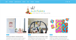 Desktop Screenshot of ohsweetbabies.com